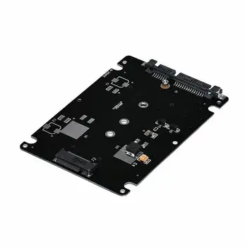 

M.2 NGFF SATA SSD To 2.5 inch SATA Adapter Card Case Notebook ) NGFF Socket Computer For PC (B M2 +M Desktop key Adapter M2Z2