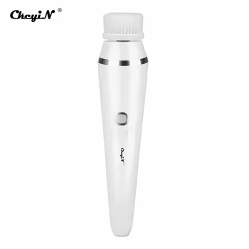 

CkeyiN Multifunctional Electric Facial Cleansing Brush USB Rechargeable Wash Face Machine Deep Clean Pore Cleaner Skin Massager