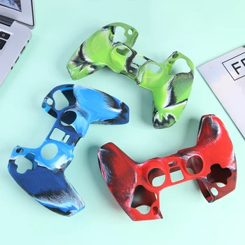 

Anti-slip Dustproof Silicone Rubber Protective Cover Skin Case Hand Grip Soft Shell for Play Station 5 PS5 Wireless Controller
