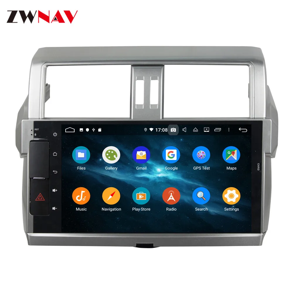 Android 9,0 PX5/PX6 автомобильный gps-навигация, dvd-плеер для Toyota Land Cruiser Prado- Авто Радио мультимедийный плеер головное устройство