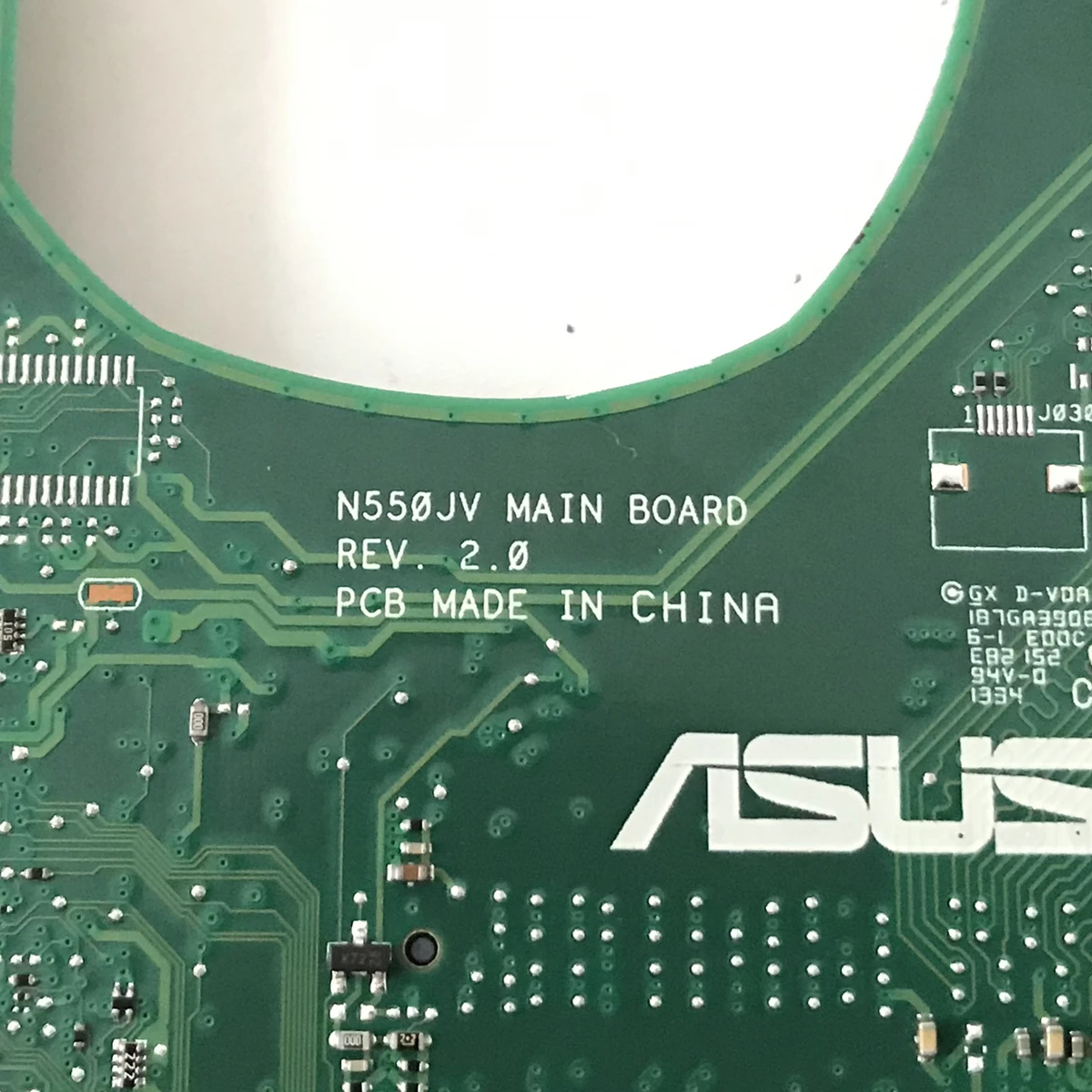 N550JK для ASUS N550JK n550JV N550JX материнская плата для ноутбука i7-4700HQ процессор PM GTX850M 2 Гб видеокарта памяти материнская плата протестирована ОК