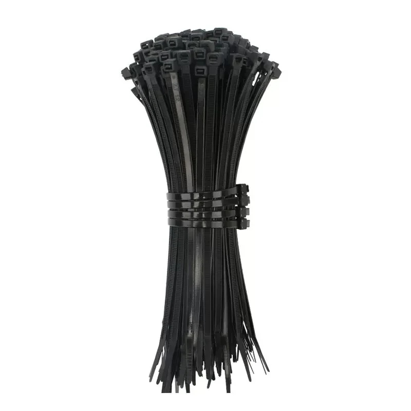 

4x150 4x200mm 100pcs Self-Locking Plastic Nylon Wire Cable Zip Ties Black Cable Ties Fasten Loop Cable Various specifications
