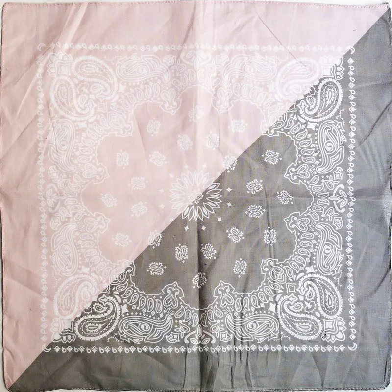 New Unisex Cotton Hip Hop Bandana Headwear Fashion Paisley Hair Band Scarf Neck Wrist Wrap Magic Square Scarves Handkerchief cycling bandana bandana headscarf cotton bandana bandana neck cover multifunctional bandana motorcycle bandana camouflage bandana