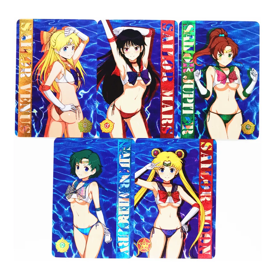 Best Price Sailor Moon Anime-Cards Toys Collectibles-Game-Collection Girl Sexy Swimsuit Hobbies BEpZ60Dye