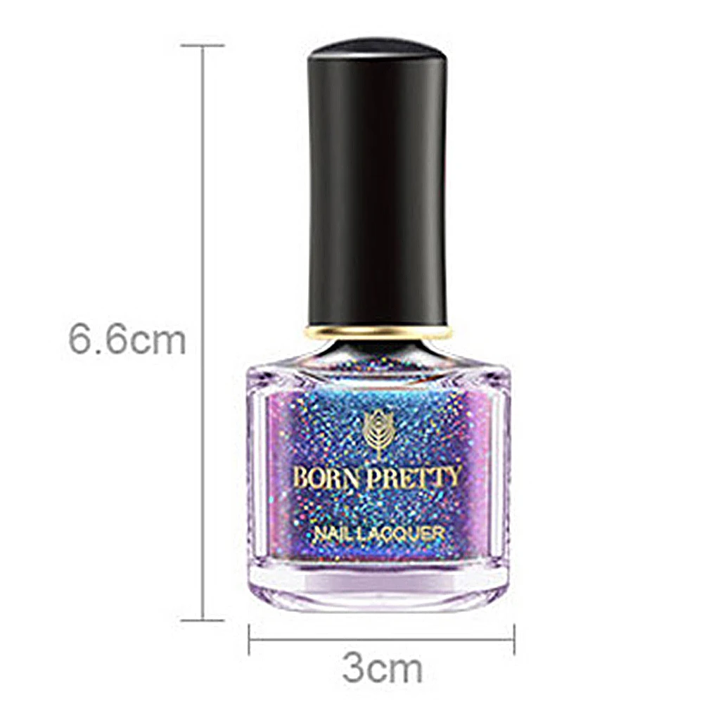 BORN PRETTY Cats Eye декорация для ногтей градиент лак гель лак голографический Блеск Гель Кристальные блестки гель лак замочить от УФ-лака