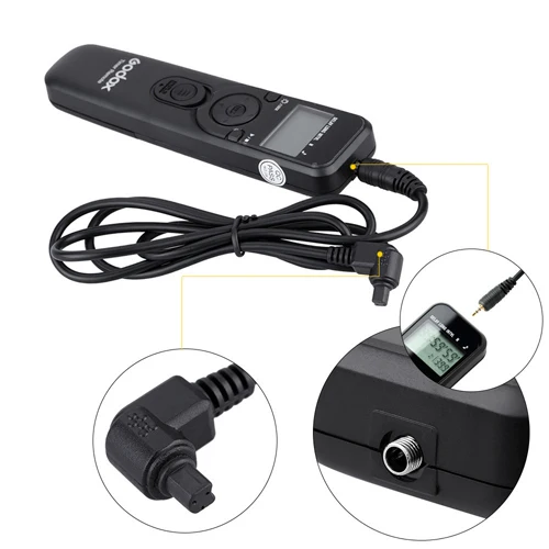 TUR-C3 for Canon GODOX затвора цифровой таймер дистанционное управление релиз сменный кабель затвора UTR-C1/C3/N1/N3/S1 для камеры Canon Nikon sony - Цвет: TUR-C3 for Canon