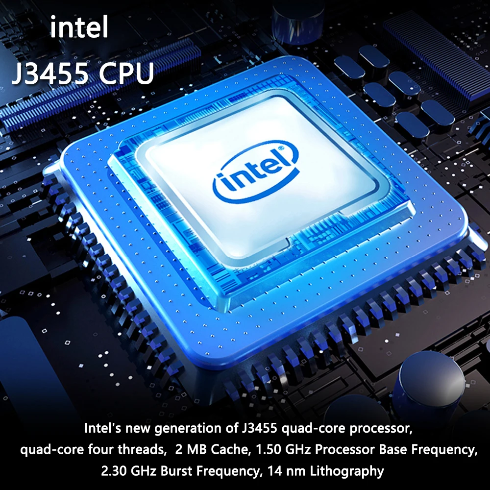 15.6 inch Laptop With 8G RAM 512G 256G 128G SSD Gaming Laptops Ultrabook intel j3455 Quad Core Win10 Notebook Computer