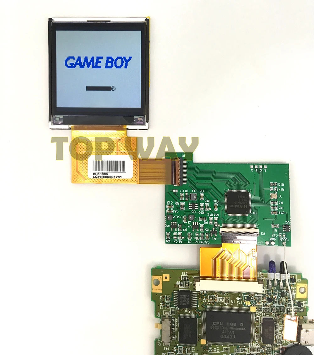 Комплект для модификации запасные аксессуары Nintendo GBC ЖК экран 5 сегментов