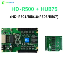 HD-R500 системы с полным контролем цвета принимающая карта, видео, изображение, текст, выставочный картонный лист R-501 R-5018 R-505 R-507 HD принимающая карта