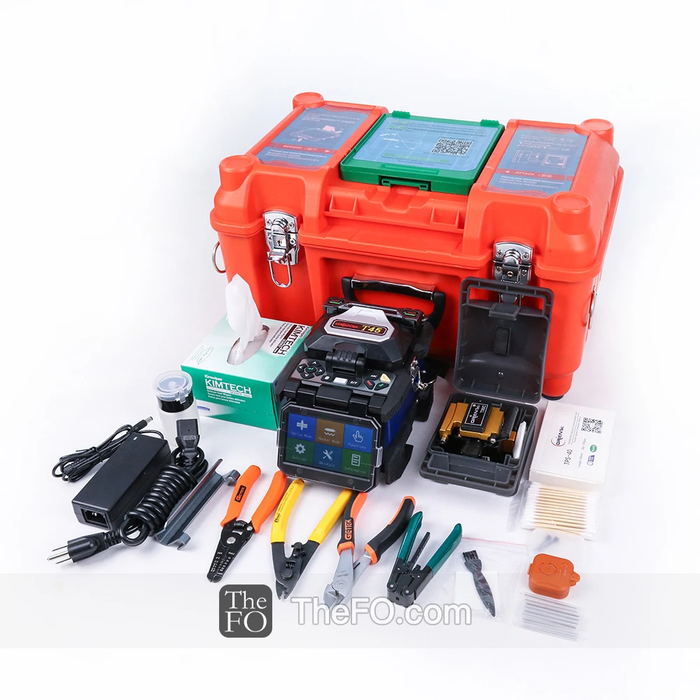 Fusion Splicer T45 сварочный аппарат для оптоволокна|Оптоволоконное оборудование| |