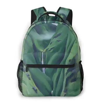 

Women Backpack School Bag for Girls Georgia O'Keeffe's Missing Hawaiian Female Laptop Notebook Bagpack Travel Back Pack 2020