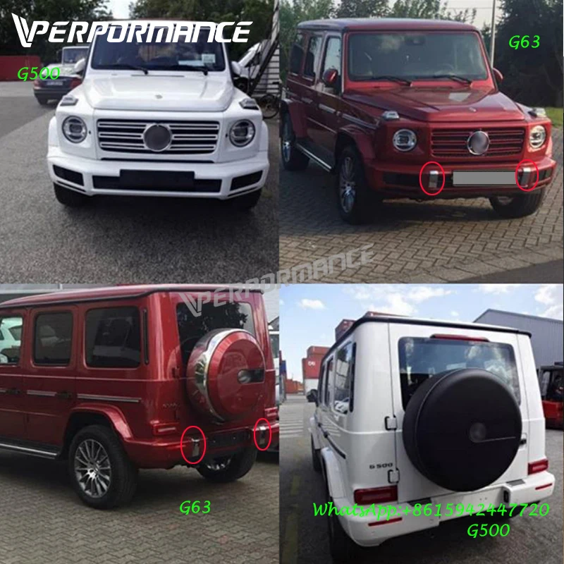 W463A чехлы на передний бампер сухой углерод для W464 G63 бампер g63 передняя крышка