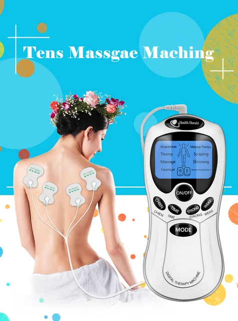 Tens Ems Device Meridian Physiotherapy Pulse Tens Abdominal Chest Prostate  Acupoint Micro Current Ems Massager Relieve Pain - Relaxation Treatments -  AliExpress