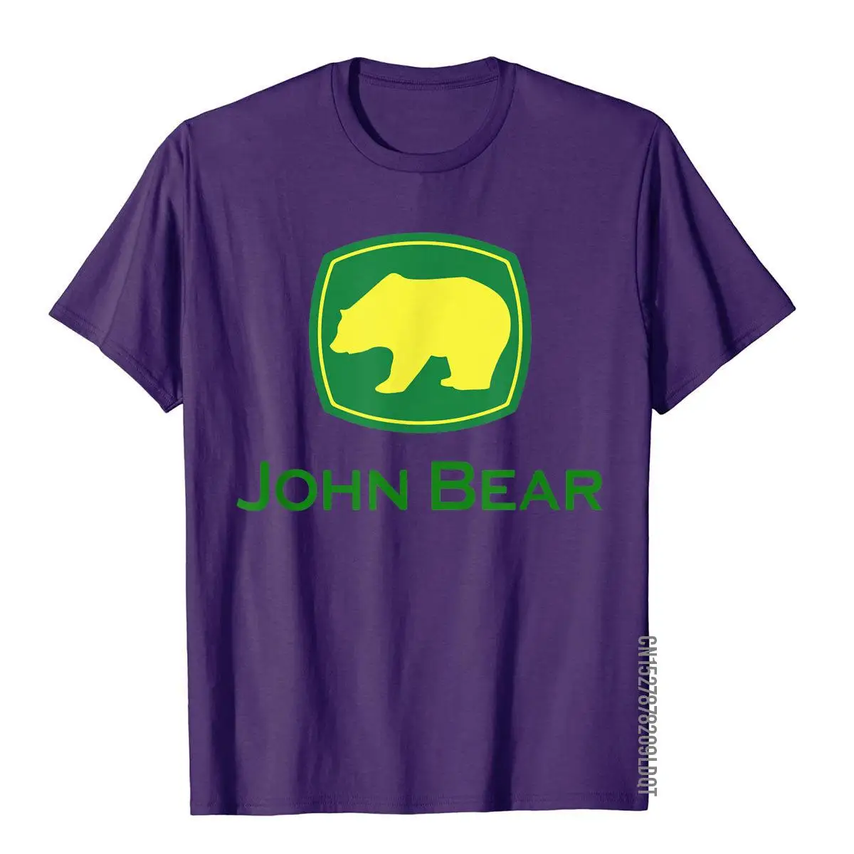 Gay Bear Pride T-Shirt - LGBT John Bear__B12145purple