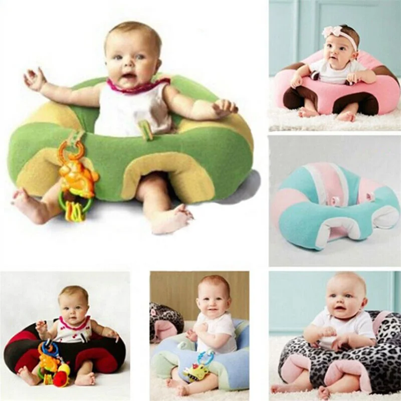  baby seat baby chair sofa Cute Infant Plush Chair Learning To Sit Comfortable Soft Cotton Travel Ca