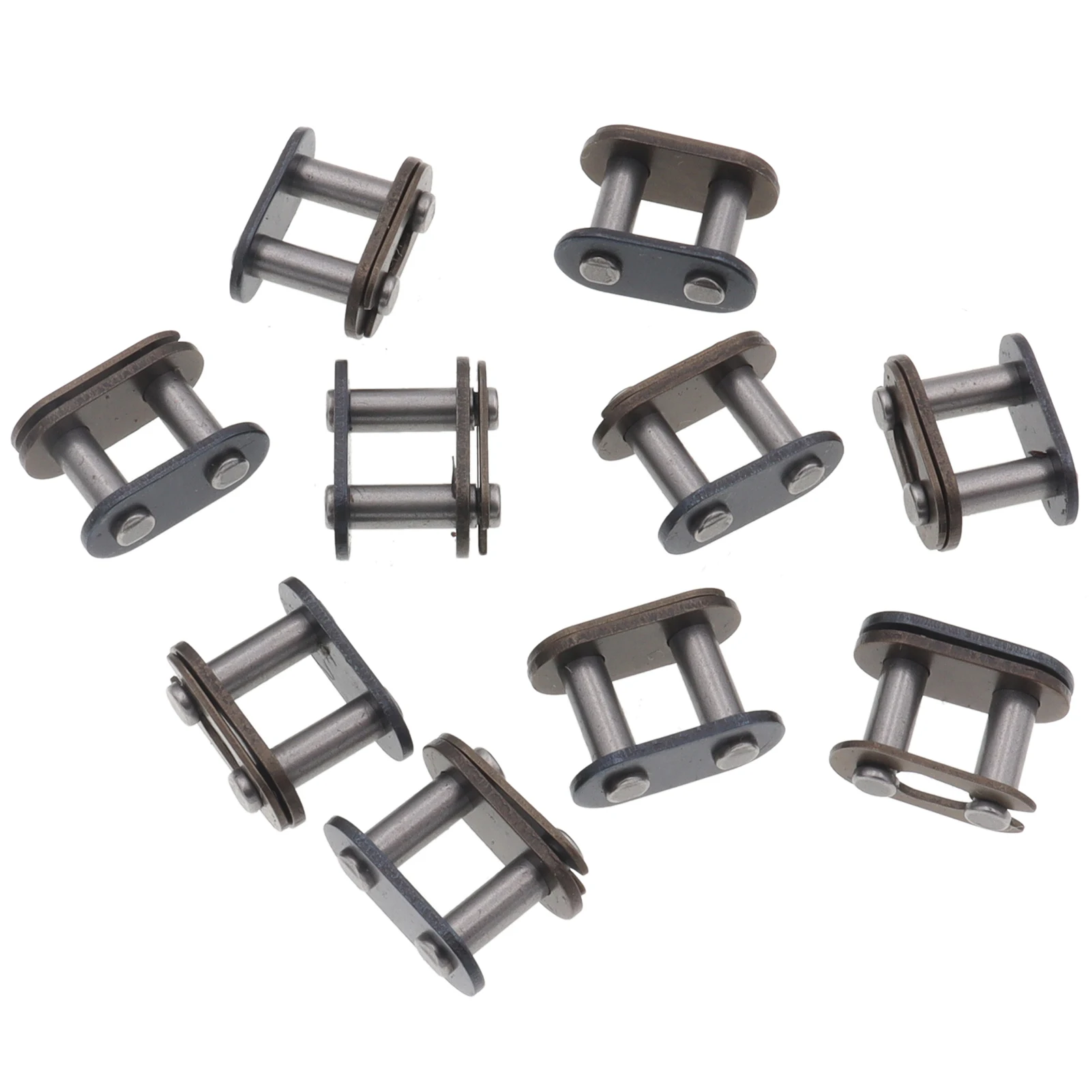 Motorcycle Chain Buckle 10Pcs/Set T8F Chain Buckle Link for Motorcycle Pocket Bike Mini Moto Quad ATV