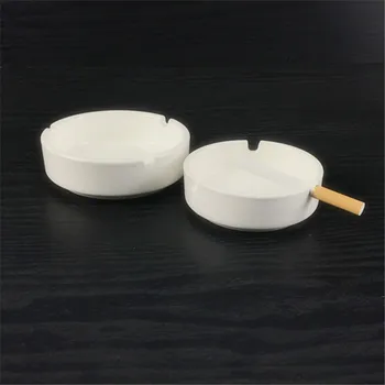 

Hotel ashtray ceramic round white contracted an ashtray practical circular ashtray smoke plate