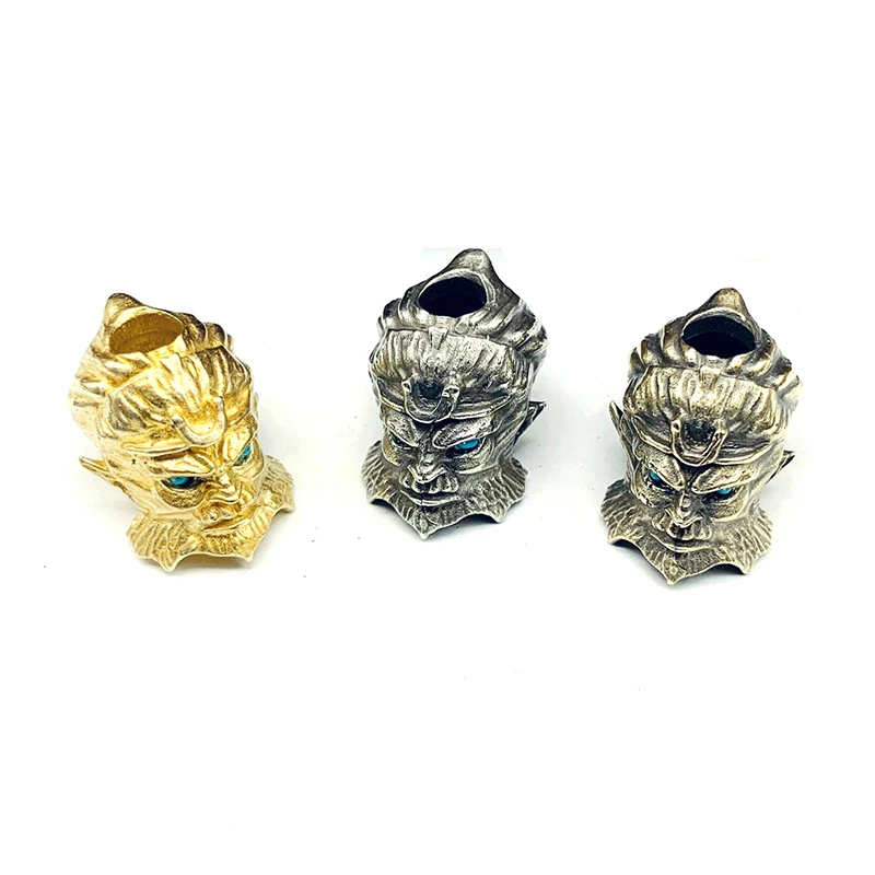brass monkey king beads pendant (3)