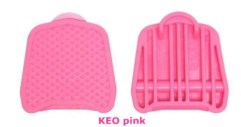 Велосипедные педали чехол самоблокирующиеся педали передача на Плоские Педали для Shimano SPD/KEO LOOK дорожные велосипедные клипсы адаптер - Цвет: for keo look pink