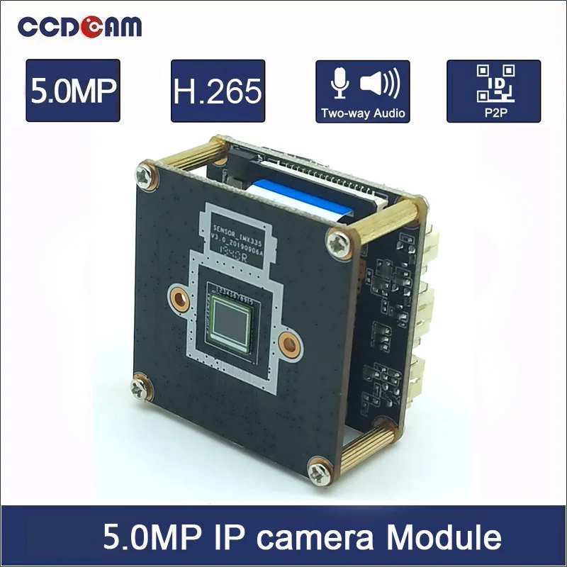 5MP модуль ip-камеры в реальном времени sony IMX335 STARVIS ip-камера двойная доска