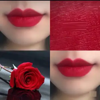 

brand 6 COLOR velvet Lipstick luxury waterproof makeup matte cosmetics Golden lipsense Nutritious Long-lasting Moisturizer