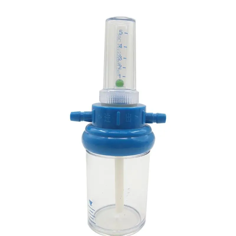 Oxygen Supply System Accessories Oxygen Bag Inhaler Filter Flow Meter Buoy/Cap Humidification Bottle for Hospital Home
