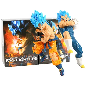 

Dragon Ball SUPER TAG Fighters SSGSS Son Goku Vegeta PVC Figure Collectible Model Toy