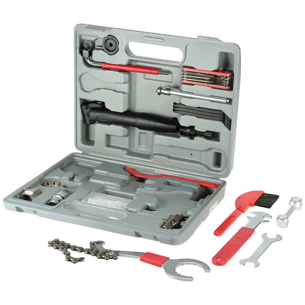 

Lixada Professional Universal Home Outdoor Multi-function Purpose Bike Bicycle Repair Tool Kit Set
