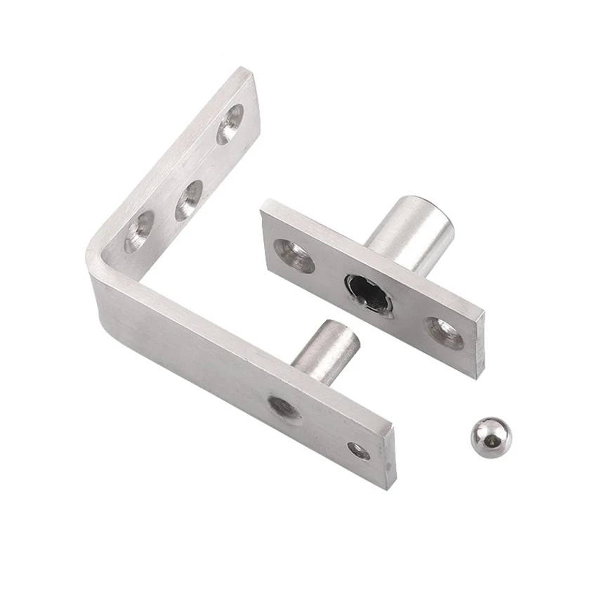 

25x130MMThick Shaft Rotation Axis Wooden Door Hinge SUS 304 Stainless Steel Hinge Hardware Accessories