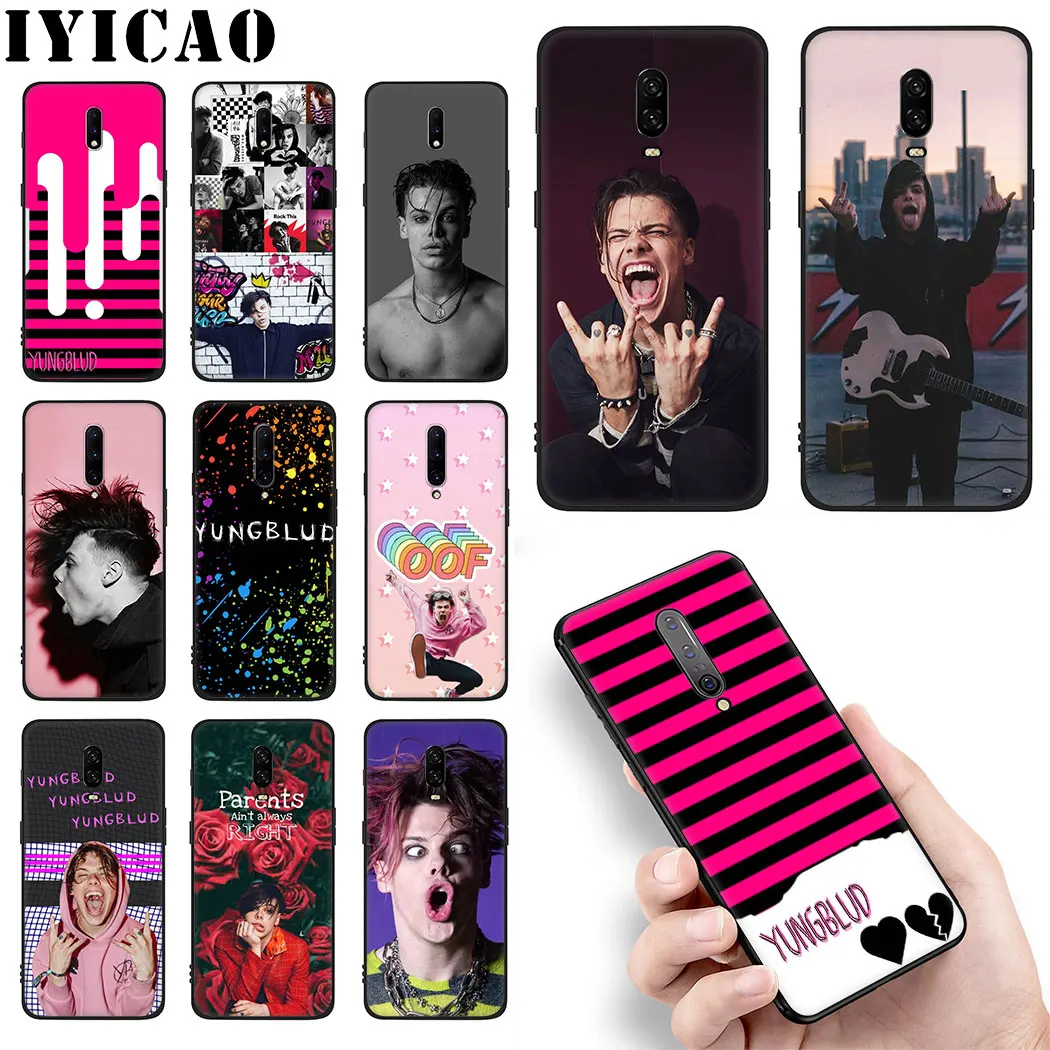Yungblud крутой черный мягкий силиконовый чехол для OnePlus 5 5T 6 6T 7 Pro TPU | Мобильные