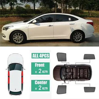 

For Hyundai Mistra 2014-2016 6Pcs Windows Sunshade UV Ray Protector Mesh Block Privacy Visor