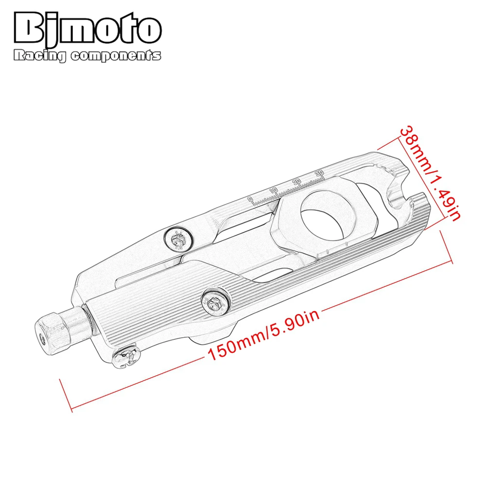 X ADV 750 пара мотоцикла XADV 750 цепи регуляторы натяжители Катена ЧПУ для HONDA X-ADV 750- мото запчасти