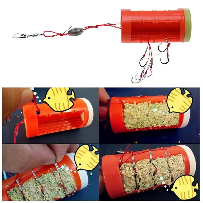 

Cluster Bomb Proof Hanging Explosion Hooks Plastic Bait Holder Fishing Hook