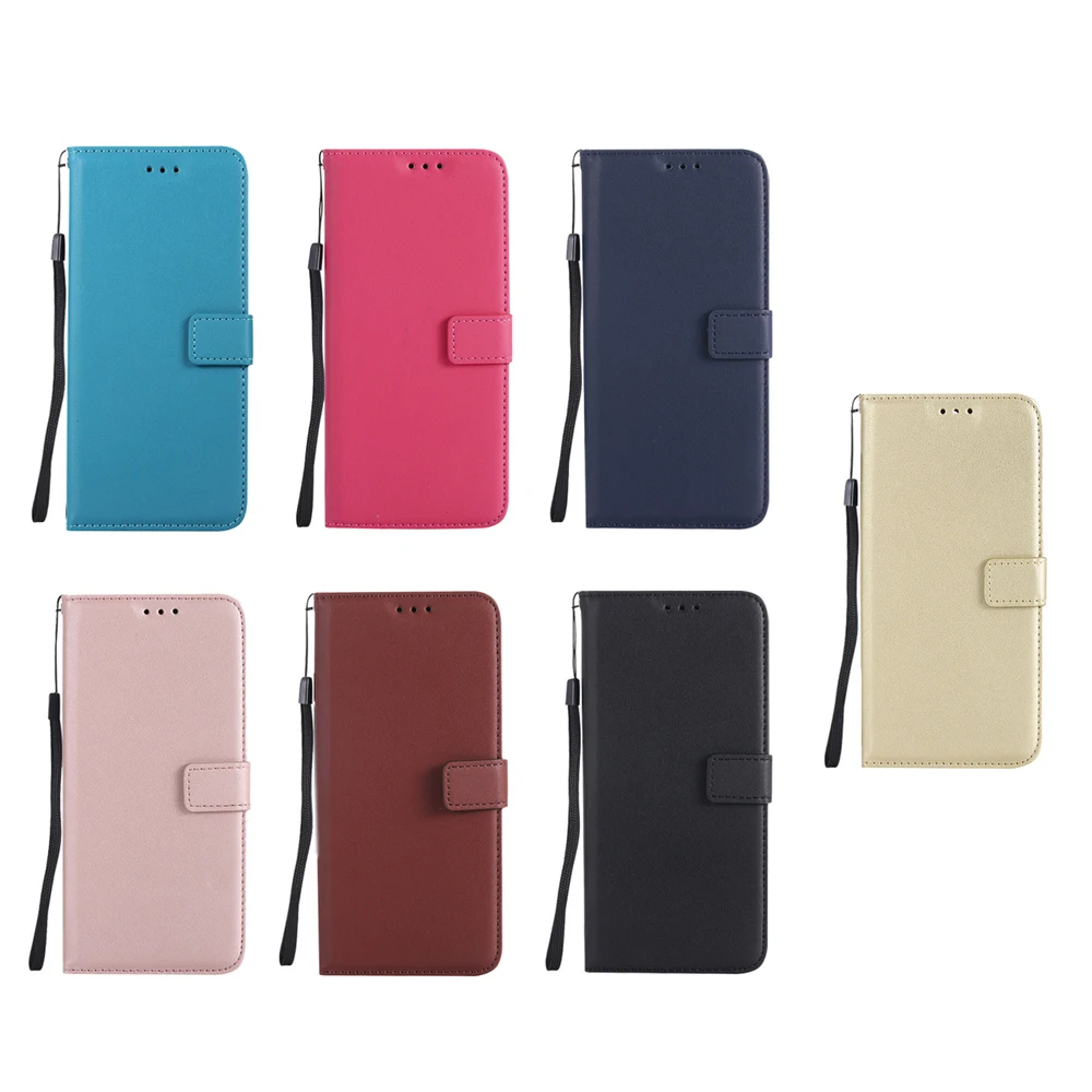 PU Leather Wallet Case Card Slots Cover for iPhone X Xs Anti-Scratch Shockproof Ultra Slim Scrub Coque Funda Simple Style | Мобильные
