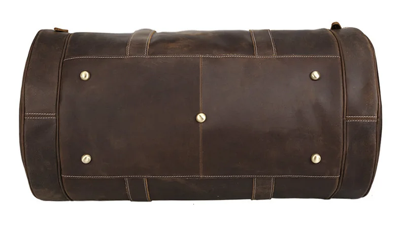 MAHEU модная кожаная дорожная сумка кожаная сумка Weekender Duffle Bag Crazy Horse кожаная мужская сумка уникальный дизайн сумка для ноутбука