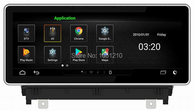 Ouchuangbo 10,25 "android 7,1 мультимедийный плеер рекордер для A3 2014-2017 с gps-навигация Зеркало Ссылка 2 ГБ + 32 ГБ