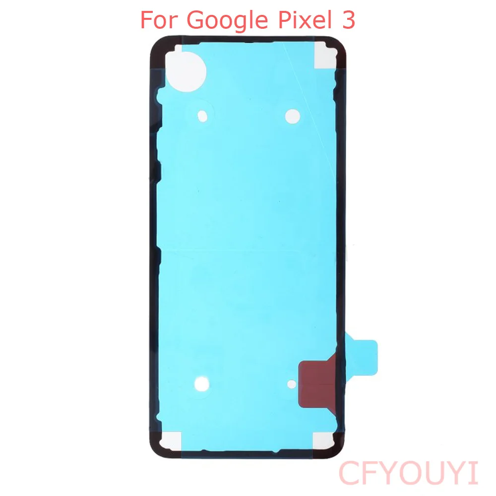 10 шт./лот, для Google Pixel 3 Pixel3, задняя крышка для батареи, клейкая наклейка, клей