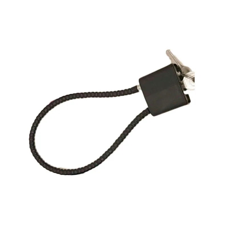 Набор стальной Тросовый спусковой механизм замок Противоугонный блокирующий