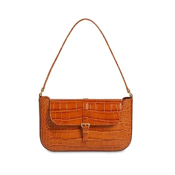 

Bag Women's 2020 New Style Avocado Green Retro Baguette Bag Versitile Fashion Crossbody Bag Armpit Bag Handbags
