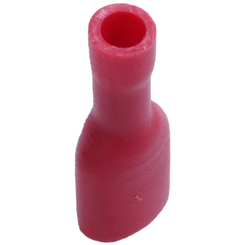 

100pcs Female Spade Insulated Electrical Crimp Wire Connector Terminal 18-22 AWG