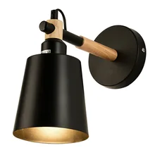 Lámpara de pared LED Industrial lámpara de pared Retro lámpara de pared Vintage Wandlamp Luz de espejo nórdico hogar tocador luz de noche barra E27