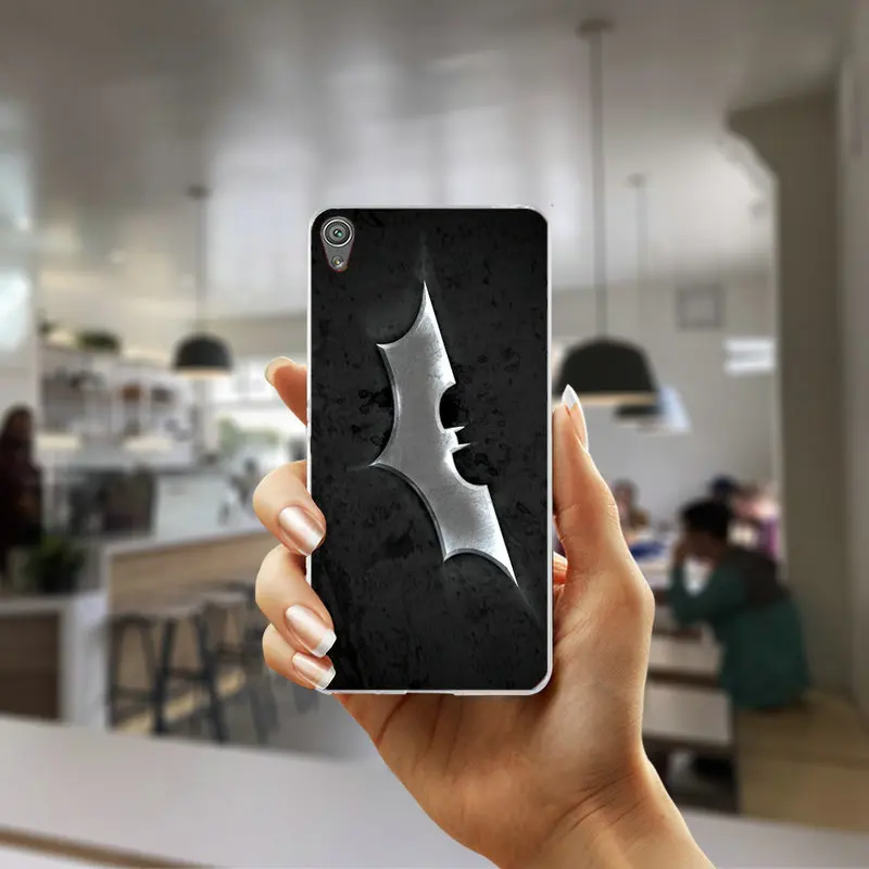 Picture 6 Мобильный чехол для телефона для Sony Xperia M5 E3 E5 M2 M4 T3 X XA XA1 XZ Премиум Z Z1 Z2 Z3 Z4 Z5 компактный супергероя логотип БЭТМЭН - Цвет: Picture 6