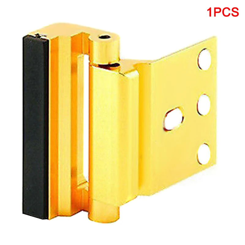 golden 1pcs Безопасный дверной замок из арматуры, устойчивый к детям, для дома - Цвет: golden 1pcs