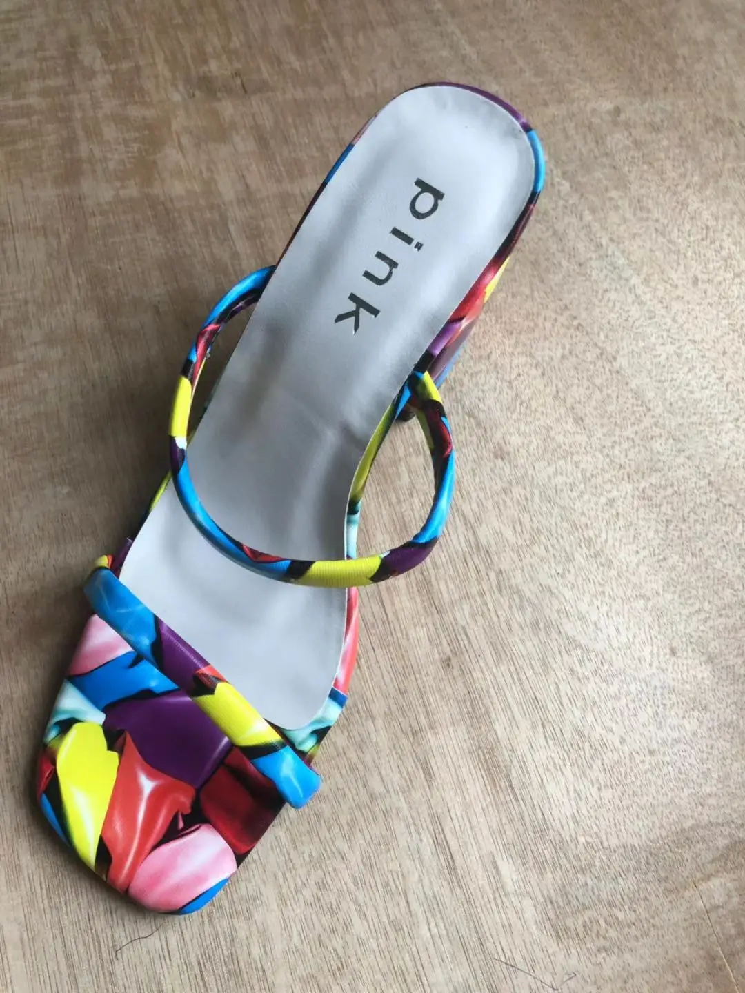Woman Summer Sandals Open Toe Sandal Dress Shoes Womens High Heels Square Heeled Pumps Ladies | Обувь