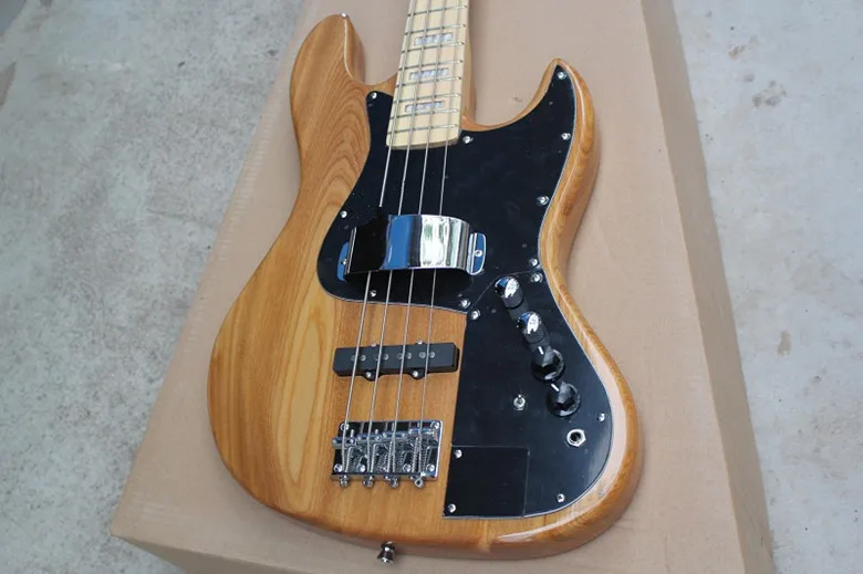 Горячая Firehawk Custom Shop белый и натуральный активный 9 В звукосниматели 4 струны джаз бас гитара Маркус Миллер Подпись
