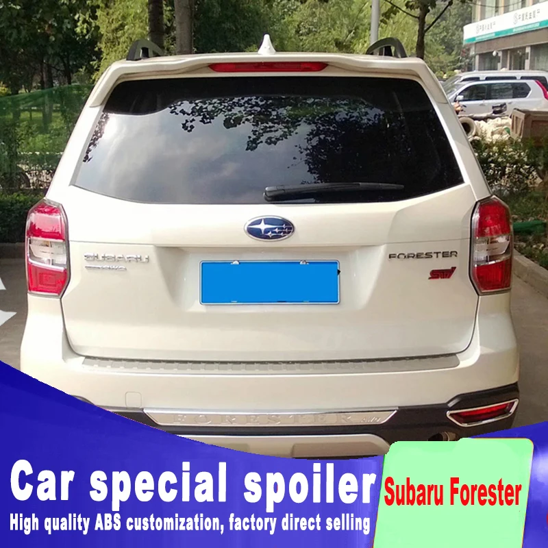 Спойлер для Subaru Forester обтекаемый спойлер из АБС пластика краски грунтовки или