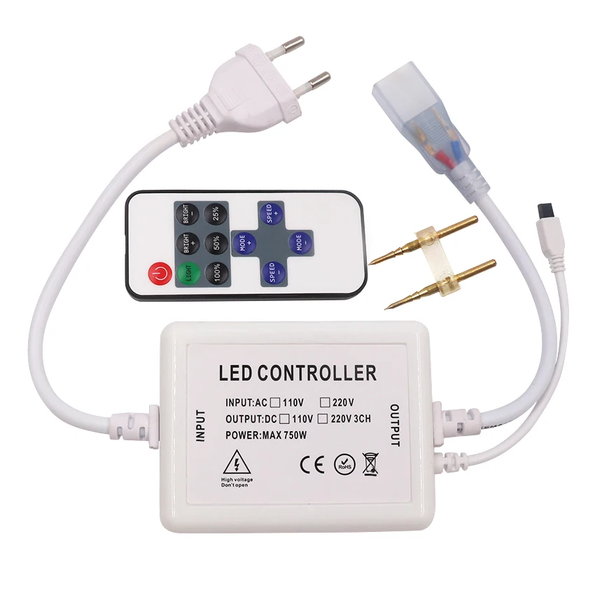 Remote Control Led Dimmer 220v - 220v Led Dimmer 11key Ir Remote Controller - Aliexpress