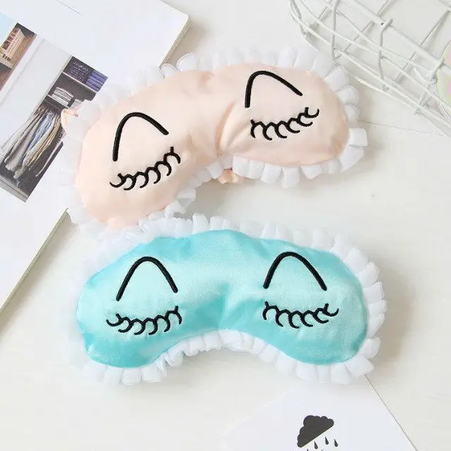 

Cute Long Eyelash Eye Patch Cat-Eyelash-Eye Patch Shading Sleep Eye Patch