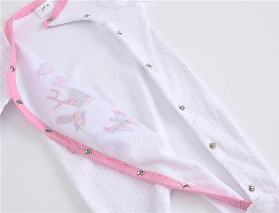 6 PCS/LOT Cute Newborn Baby Clothing Long Sleeve Cotton Baby Boys Girls Clothes Baby Bodysuit Cartoon Infant Jumpsuits