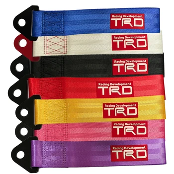 

JDM Car TRD High Quality Racing Tow Strap Nylon Universal Towing Rope